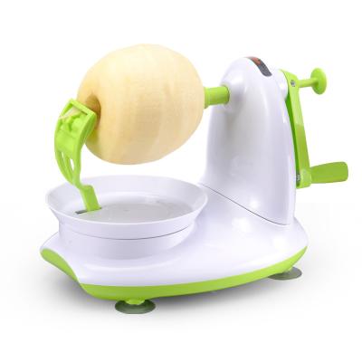 China Apple Fruit Peeler Stainless Steel Pear Peeling Machine Kitchen Multifunctional Hand Crank Operated Manual Vegetable Fruit Fruit Peeling Tool for sale