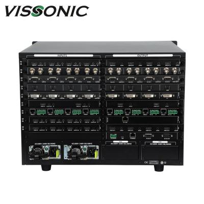 China 2022 Hot Selling Vissonic X9 Series Control Centers Matrix All-in-One Solution Matrix Video Wall Modular Video Controller for sale