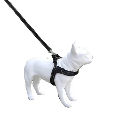 China Adjustable Padded No Pull Breathable Soft Padded Nylon Pet Harness For Small Medium Large Dogs for sale