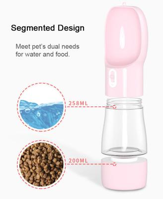 China Kingtale Viable Most Popular Pet Travel Portable Drinking Bottle Outdoor Dog Water Bottle for sale