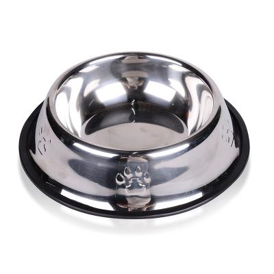 China Kingtale SteelPets Feeder Breathable Stainless Pet Bowl And Water Bowl For Dog And Cat for sale