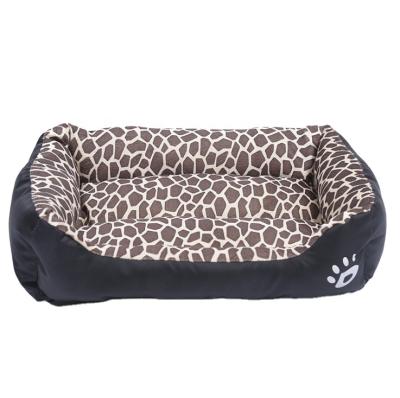 China Kingtale Modern Medium Small Pet Cooling Soft Dog Beds Bed With Non-slip Bottom for sale