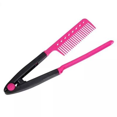 China Hot Sale Professional Foldable Mini Hair Straightening Brush for sale