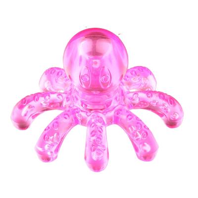 China Hot Selling Plastic Tools Good Quality Manual Octopus Shape Massage Roller Face Body And Neck Massager for sale