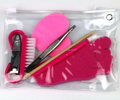 China Professional Nail Beauty 8Pcs Manicure Pedicure Kits Set for sale