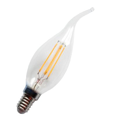 China Best quality 4W 6w white color e12 LED filament bulb for bar or caffee for sale