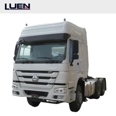 China LUEN Howo 30 Tons Tractor Trucks 6x4 Cheap Tractor In Used Tractors Used Truck < 4L for sale