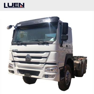 China High Efficiency New Diesel Truck Head Tractors Sinotruk Tractor 6985x2496x3850mm for sale