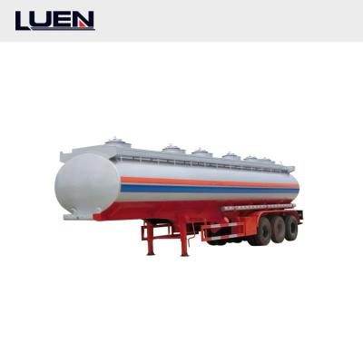 China Truck Trailer 2018 Years 2019 Years 3 Axle Used Oil Tanker Trailers Fuel Tank Semi Trailer With 60000 Liters for sale