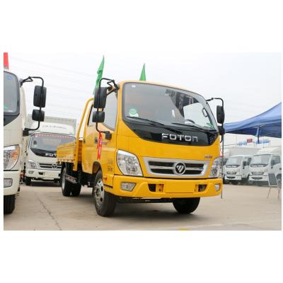 China Fukuda 4x2 4x4 Euro 2 Capacity 10 12 Tons Small Emission 6 Wheels Mini Light Cargo Truck < 4L for sale