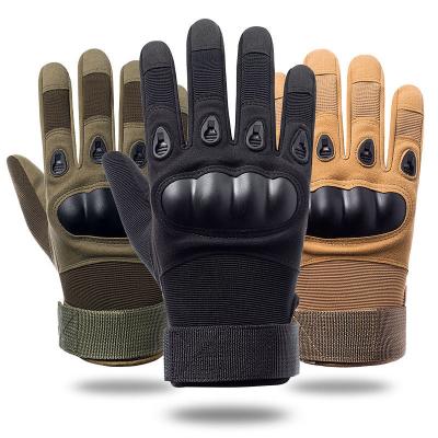 China Winter Full Finger Tactical Military Gloves Army Protective Impact Resistant Tactical Gloves for sale