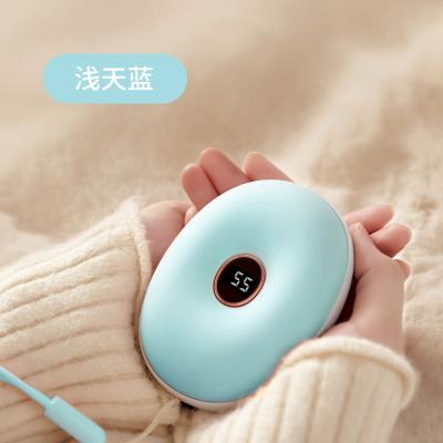 China 5000 Outdoor Wholesale Rechargeable Hand Warmer Gift Winter Mobile Electric Portable Bank MAH Hand Warmer Power Bank for sale