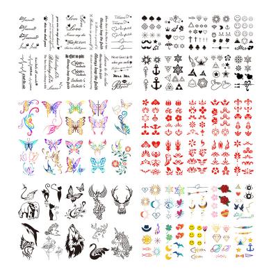 China Temporary Water Transfer Temporary Tattoo Sticker Paper Make And Print Body Temporary Tattoo for sale