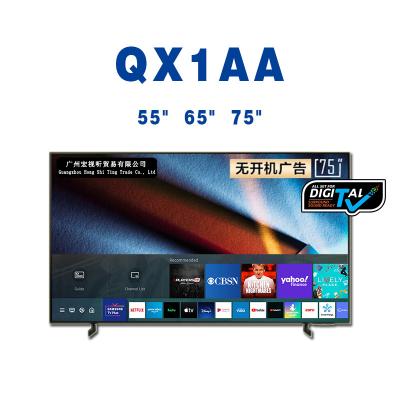 China Original SAM/SUNG QX1AA SERIES PLAY TV Smart Television 55 65 75 Inch DVB-T2 DTM Digital Wholesale 4K UHD TV QLED Taize System > 55