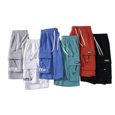 China 2022 New Men's Casual Loose Cargo Shorts Can Custom Printing Logo Cargo Shorts For Men for sale