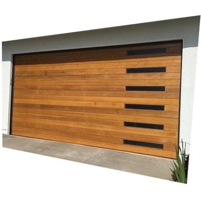 China 20 Years Modern Factory Direct Sale Cheap Wooden Garage Doors for sale