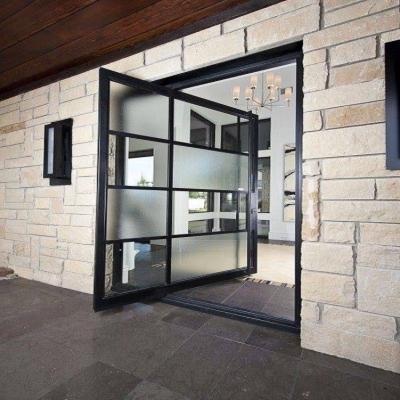 China Swing Give $500 Cash Coupon Wrought Iron Pivot Door for sale