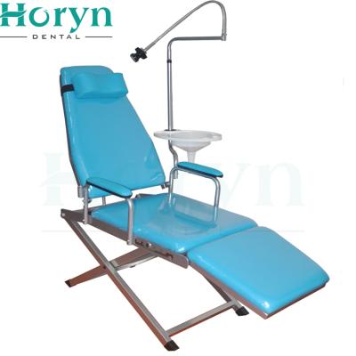 China Mobile Portable Dental Clinic Dentist Working Partner New Design Folding Chair Dental Chair for sale