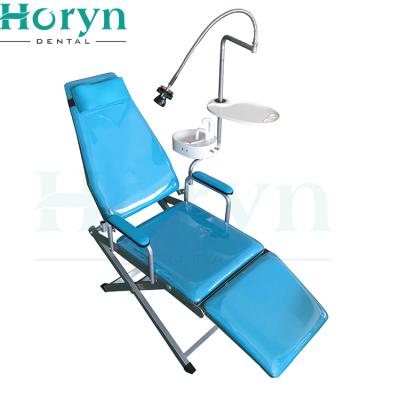 China Eco-friendly Portable Folding Chair Mobile Dental Clinic Dental Unit for sale