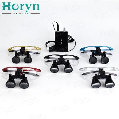 China Metal China Manufacturer Dental Loupes LED Light and Battery Magnifiers Accessories for sale