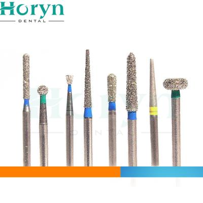 China High Quality Diamond Burs Dental Burs Set Hospital Manufacturer for sale