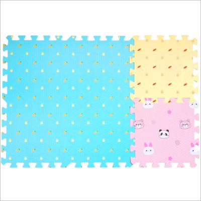 China Eco-friendly Wholesale Cartoon Puzzle Foam Playmat Puzzle Crawling Mat for sale