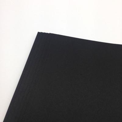 China 10pcs 220gsm A4 Rustproof Black Cardboard for Scrapbooking and Hand Crafting for sale