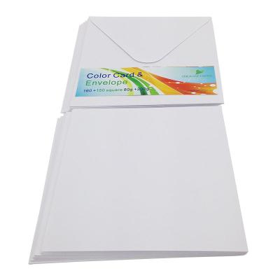 China Square Gift Envelope 160+150 Card And Envelope for sale