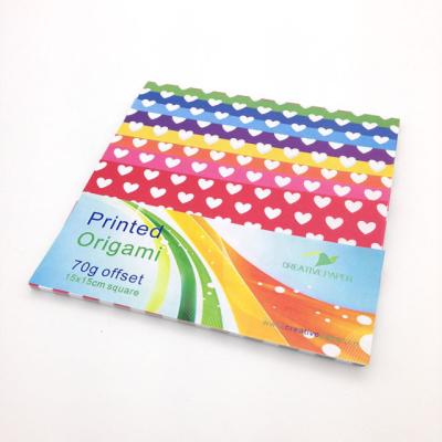 China China 48pcs 15X15cm 8 Colors Printed Origami Paper For Folding And Handcraft for sale