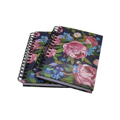 China Spiral CVP Customized Design Hardcover School Paper Notebooks for sale