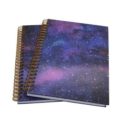 China Spiral CVP Customized Starry New Custom Printing 2022 Notebook for sale