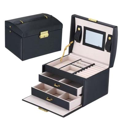 China Eco - Friendly Multi - Drawer Jewelry Set Boxes For Home Collection for sale