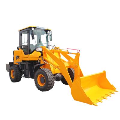 China Hotels High Working Condition 4x4 Wheel Front End 3.2 Ton Mini Loader Price for sale