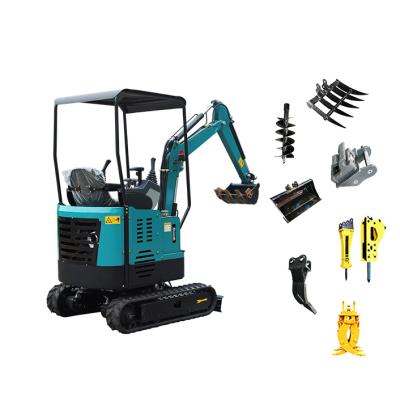 China Mini Excavator New Excavator Price 1.7 Ton Hydraulic Mini Excavator Digging Machinery Small Bagger Earth Moving Machine Price for sale