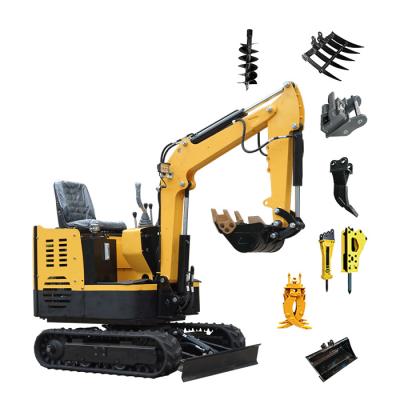 China Earthmoving Machinery Mini Excavator Factory Hot Sale 1.5 Ton Micro Bagger Machine Retro Mini Excavator On Sale for sale