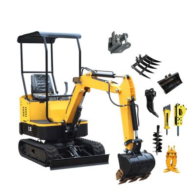 China CE Hydraulic Earthmoving Garden EURO 5 Mini Excavator Free Shipping Machinery China Mini Digger Bagger for sale