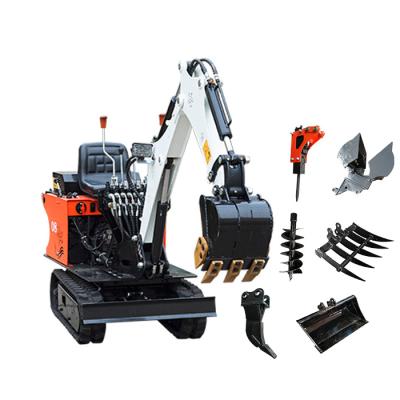 China Earthmoving Machinery Mini Excavator China Wholesale Hydraulic Rubber Swing Mini Bagger Preise With Boom Crawler 0.8 Ton 800kg for sale