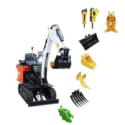 China Hydraulic Rubber Crawler 0.8 Ton 800 Kg Caterpillar Mini Excavator EURO 5 Earthmoving Machinery Mini Excavator Farm CE/EPA CE/EPA for sale