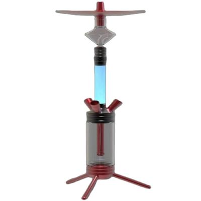 China Wholesale Aluminum Alu Shisha Led Hookah High Quality DIY Shisha for sale