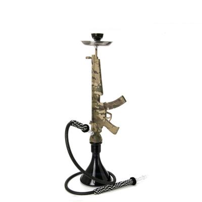 China New design independent resin design gun hookah shisha ak47 for sale