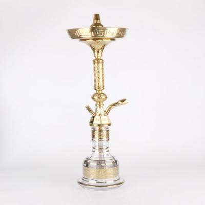 China ZINC Middle Size Wholesale Egyptian Style Hookah Zinc Alloy Russian Shisha for sale