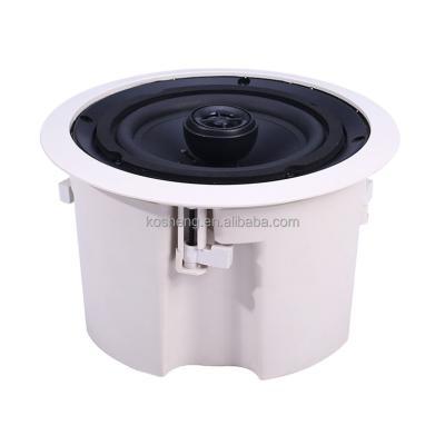 China Professional Home 6.5inch Audio Cheap 13mm Mylar In Ceiling Speaker With Plastic Back Cover 6.5inch for sale