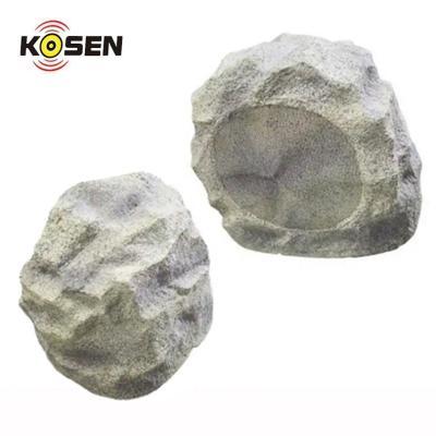 China Garden/Park/School/Home ect Waterproof Outdoor Landscape Patio Rock Stone Shaped Outdoor Garden Speaker for sale