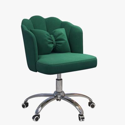 China Beautiful Home Ergonomic Swivel Comfortable Sedentary Girl Office Leisure Chair Computer Bedroom Office Study Chair for sale