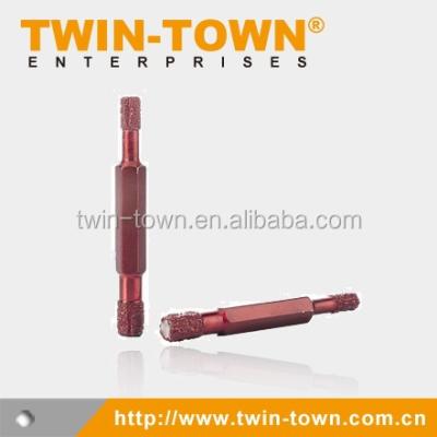 China Wax Injected DUO Vacuum Brazed Dry Drilling Diamond Core Drill Bit for sale