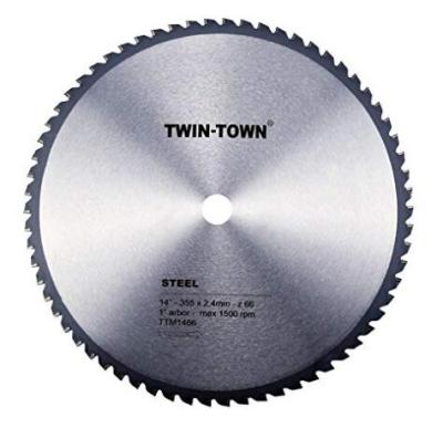 China ALLOY STEEL Factory Direct Cermet Tipped Cold TCT Saw Blade For Steel for sale