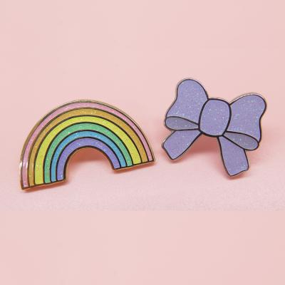 China Europe Metal Pins Wholesale Hat Pins Gold Plated Soft Hard Enamel Custom Pin for sale