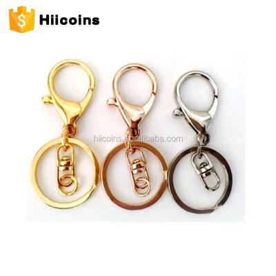 China Custom Wholesale Metal Lobster Key Chain Accessory Clasp Key Chain Accessory for sale