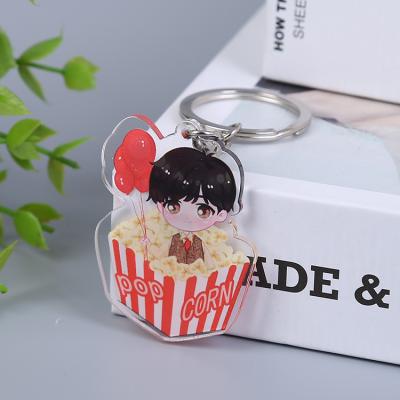 China Decoration Acrylic Key Chain Make Your Own Acrylic Key Chain Promotional Character Logo Printed Acrylic Key Chain for sale