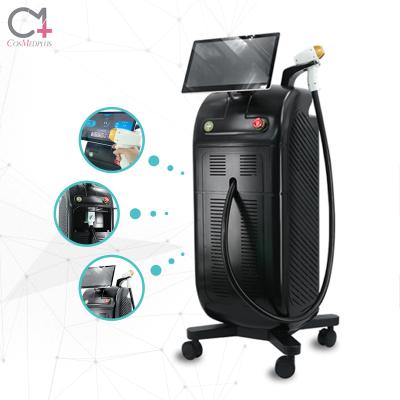 China Hair removal Alma Soprano Ice 3 Wavelength 755 salon 808 1064 600W diode laser hair removal machine price for sale